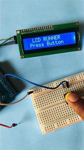 Mini game by Arduino #shorts #shortvideo #arduino #ultrasonicsensor #electronicsproject #aryankelvin