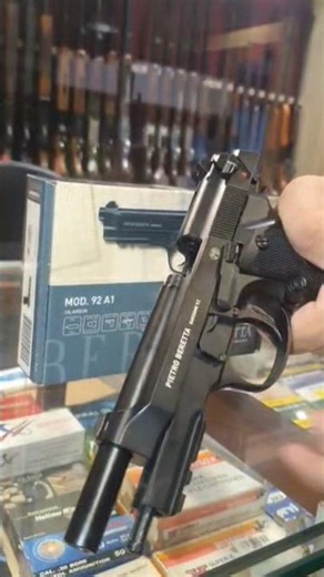 umarex Beretta 92 A1 Airgun pistol review #trending #airsoftworld #shortsfeed #shortvideo