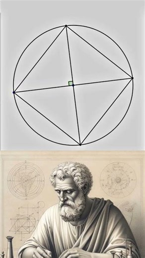 Euclids method of inscribing a square in a circle