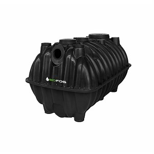 Fosa septica, BioFos, pentru 2 - 3 persoane, polipropilena, negru, 1100 L - eMAG.ro