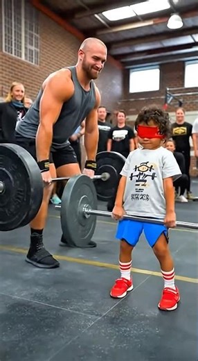 Little Kid vs Bodybuilder Deadlift Challenge – Kid WINS?! 😂💪