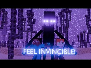"Feel Invincible" - Steve & Alex VS King Enderman (Minecraft Animation)