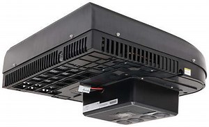 Velit 2000R Mini AC for Teardrops and Truck Campers w/Remote - Ductless - 6,500 Btu - 12V DC - Black