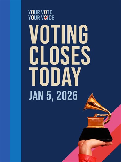 20,000 entries? Submitted. Two rounds of voting? Completed. The winners? In sealed envelopes until show day. The 2026 #GRAMMYS final-round voting wraps up tonight, and the suspense is real. 📣 Find out who is taking home GRAMMY Gold when Music's Biggest Night returns LIVE on Sunday, February 1st!