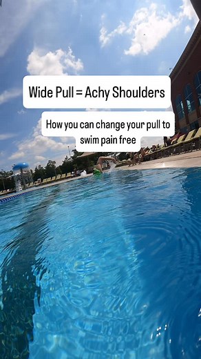 From my experience, 60 to 70 percent of swimmers with shoulder pain feel it most during the pull phase. But how many of them have actually had their freestyle pull looked at before coming to see me? Almost none. The S-pull is a common mistake. It can feel powerful and even fast, but it’s actually slowing you down and placing extra strain on your shoulder. That inefficiency builds up over time and can lead to pain. A better option is to pull straight back toward your feet, keeping your hand rough