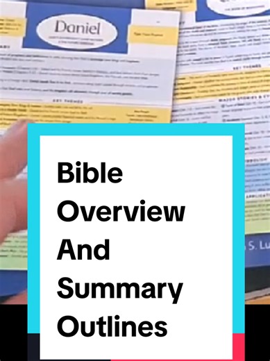 Bible overview and summary outlines #bible #biblesummary #summary #outlines #christiantiktok Bible Study Guide