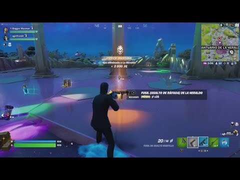 Recoge armas míticas o exóticas