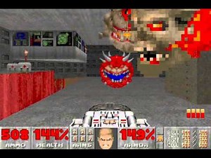 Doom II (100%) Walkthrough (Map08: Tricks and Traps)
