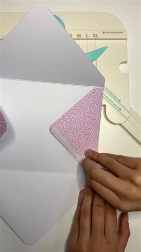 DIY Pink Envelope Tutorial