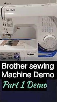 Brother GS2700 demo 🧵 | Best for beginners #brothersewingmachine #sewing