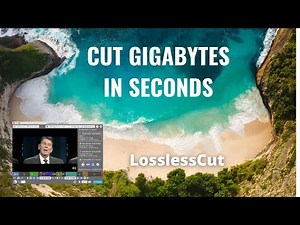 Cut Videos in SECONDS Instead of Hours with No Quality Loss! 🎬 LosslessCut