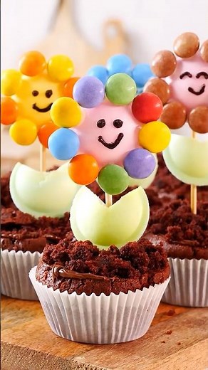 Creative flower muffins 🌼💛