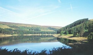 Derwent Reservoir Circular Walk Map Route