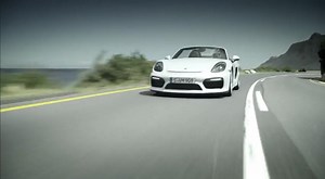Le nouveau Porsche Boxster Spyder en vidéo