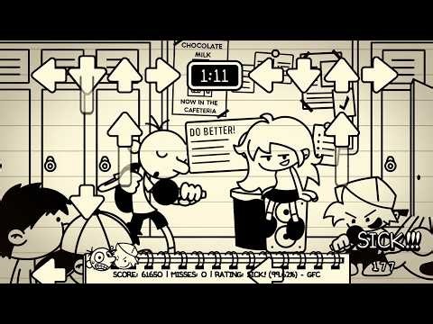 FNF: Funkin' in a Wimpy Day V2 - Journal (by ‪@LexyDoesStuff‬, ‪@ArmandRonan‬ & Pokinyoko) [FC]