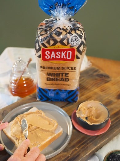 Peanut butter. Bisto. Beluga caviar. Whatever you’re into, go for it with SASKO White Bread. #MadeWithCare #TasteOfFreedom