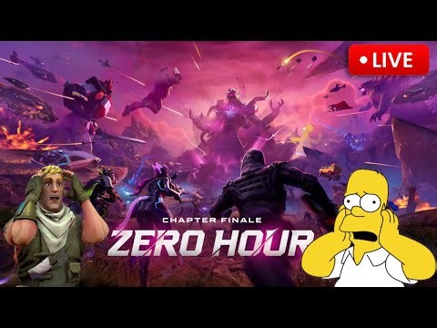 Fortnite Zero Hour Event COUNTDOWN LIVE! ⏰ Tomorrow’s Chapter Finale Hype Stream