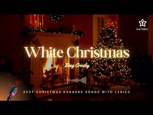 White Christmas | Bing Crosby | Karaoke Version with Lyrics