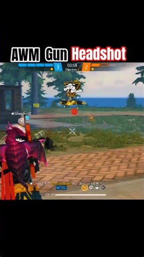 AWM gun headshot 🤯😮#freefire #greenff #viralreels #shortfeed #trendingshorts #raiestar