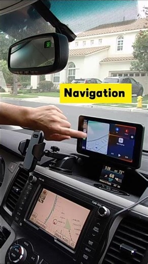 7 Inch Portable CarPlay Android Auto Touch Screen multimedia Display
