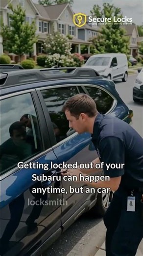 Subaru Key Locked Inside? Secure Locks Sends a Fast Car Locksmith