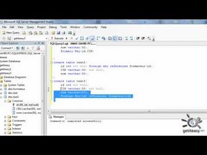 [SQL Server] Clé étrangère