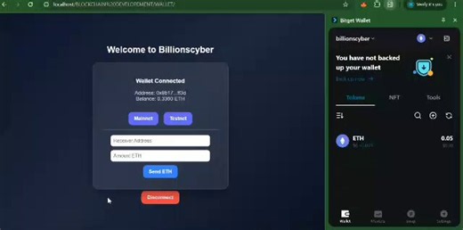 This is where I built my first ever Web3 Wallet dApp!Built using HTML, CSS and JS, core building blocks of Web3 Features:- Connect wallet- Check wallet address and ETH balance- Switch between Mainnet and Sepolia testnet- Send ETH- Automatically detect your account This is enabled using:window.ethereum.request and the methods associated with the Ethereum JSON-RPC API. During the development I have learned:- How @MetaMask actually works- The process for connecting to a wallet- The conversions from