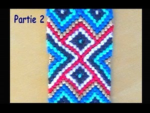 Friendship bracelet Aztec (expert level) Part 2