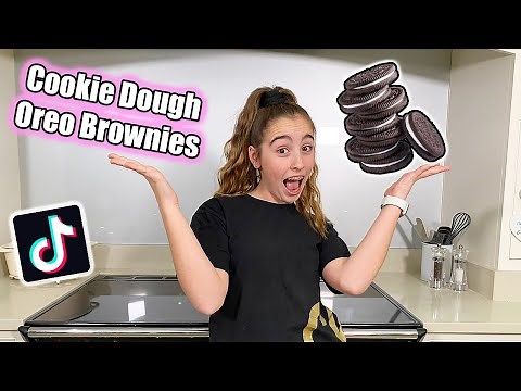 TIk Tok Cookie Dough | Oreo Brownies | Lilybakes