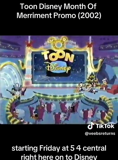 Toon Disney Month Of Merriment Promo (2002)