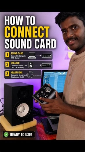 Sound Card Connection Guide #dj #music producer