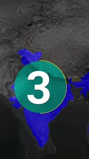 These 4 Indian States Share Borders With 3 Countries Each! 😱🇮🇳 #shorts