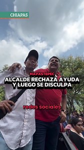 122K views · 1.9K reactions | El alcalde de Mapastepec, en Chiapas, primero no aceptó la ayuda humanitaria y después tuvo que ofrecer disculpas a las comunidades. #NoticiaAlMomento #CuartoPoderMx #TuDiarioVivir #Chiapas #Mapastepec | Cuarto Poder Mx | Facebook
