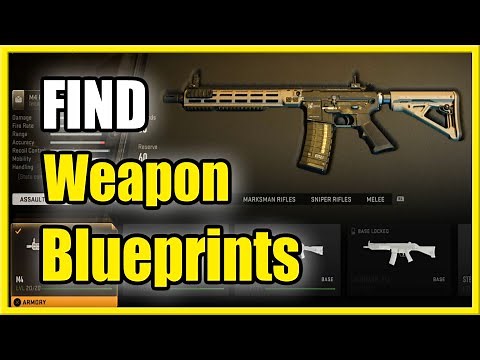 How to Find & Equip Weapon Blueprints in COD Modern Warfare 2 (Easy Tutorial)