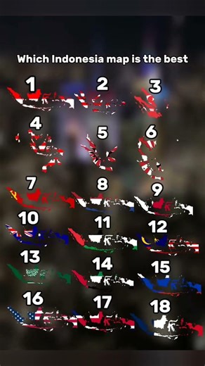 WHICH INDONESIA MAP IS BEST ? 🇮🇩 NOW VS THEN 🔥 || #viral #gclassedit #shorts