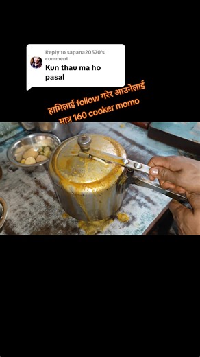 Delicious 160 Cooker Momo at Lakshita Fast Food