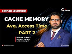 Average Memory Access Time AMAT - Part 2 | Cache Memory | Complete Lecture