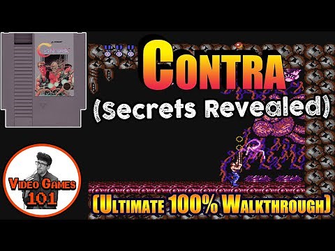 Contra NES Walkthrough | 100% Guide | Video Games 101