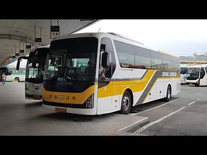 [고속버스] 부산종합터미널-동서울터미널 주행영상([Express Bus] Busan Central Bus Terminal-Dongseoul Bus Terminal)