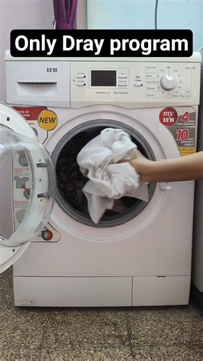 IFB washing machine.How to dray clothes ifb washing machine #washingmachine #washerdryer #dryer