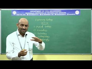 Introduction to Geology | 3rd SEM| M1| SESSION 1|