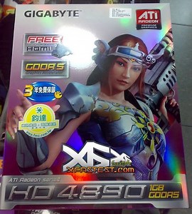 Gigabyte Radeon HD 4890 na zdjęciach
