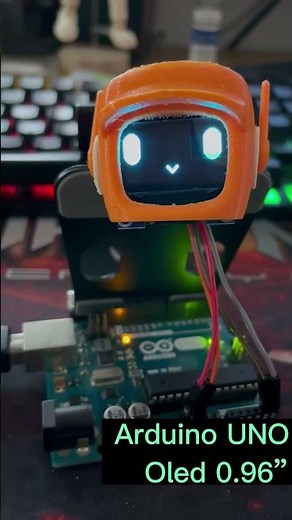 Eyes oled! #arduino #lovedeathandrobots