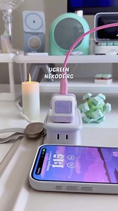 117K views · 337 reactions | This cute Nexode RobotGaN charger will steal your heart! Thanks Andrea from techwithandrea on IG for sharing this video of her charger Violet with us (perfect name btw) Head over to her profile for some of the best desk setup photos you've ever seen and then learn more about the Ugreen Robot GaN Chargers here: https://bit.ly/3wbT8ZA #ugreen #tech #UgreenRobotGaN #setup #charger #smarthome #fastcharge #technology #TechTrends #techgeek | Ugreen | Facebook