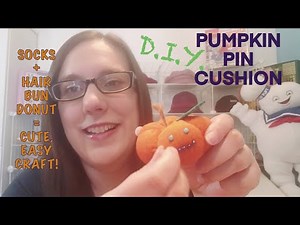 D.I.Y. Pumpkin Pin Cushion for Halloween Costume Sew + Decor
