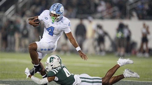 North Carolina RB Announces Retirement From Football After Rough Start to Season