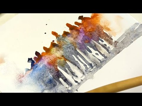 Master Loose Watercolour Figures Using a Mop Brush | Watercolor Human Figure