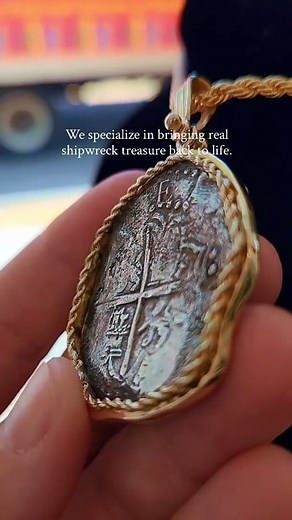 At Shipwreck Treasures of the Keys, we take authentic shipwreck and ancient coins — once buried in salt, sand, and mystery — and bring them back to life as wearable history. Each piece is real. Documented. One-of-a-kind. History shouldn’t sit in a museum case… it should be worn. #ShipwreckTreasure #WearableHistory #Atocha #1715Fleet #KeyWestShopping #AncientJewelry #TreasureHunters #CoinJewelry #HistoricTreasure #RealTreasure #OldWorldGold #CollectorJewelry #KeyWestStyle #UniqueJewelry #Shipwrec