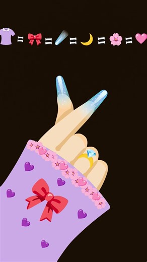 my cute hand tutorial 😍