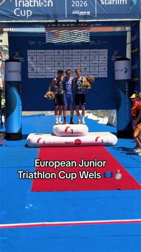 European Junior Triathlon Cup Wels 2024 – race highlights & silver medal